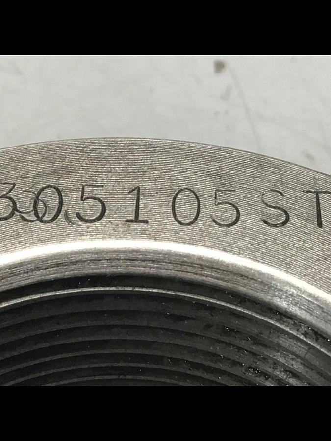 Used VAN DORN Die Height / Adjustable Tie Bar Nut 305105ST Used #142254