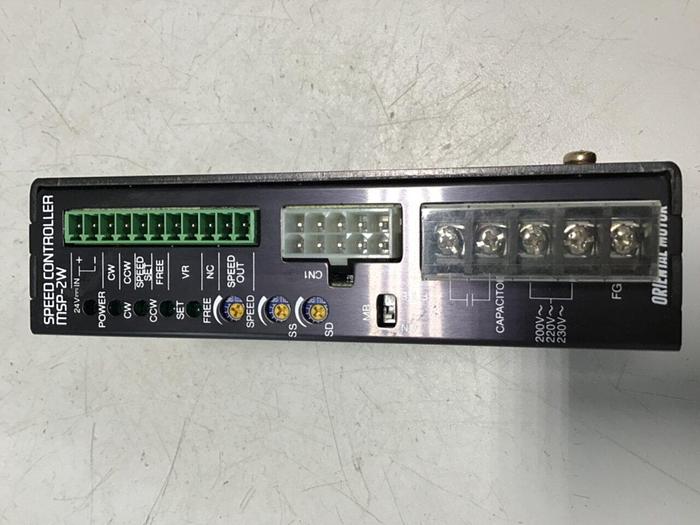 Used ORIENTAL MOTOR Speed Controller MSP-2W #101074