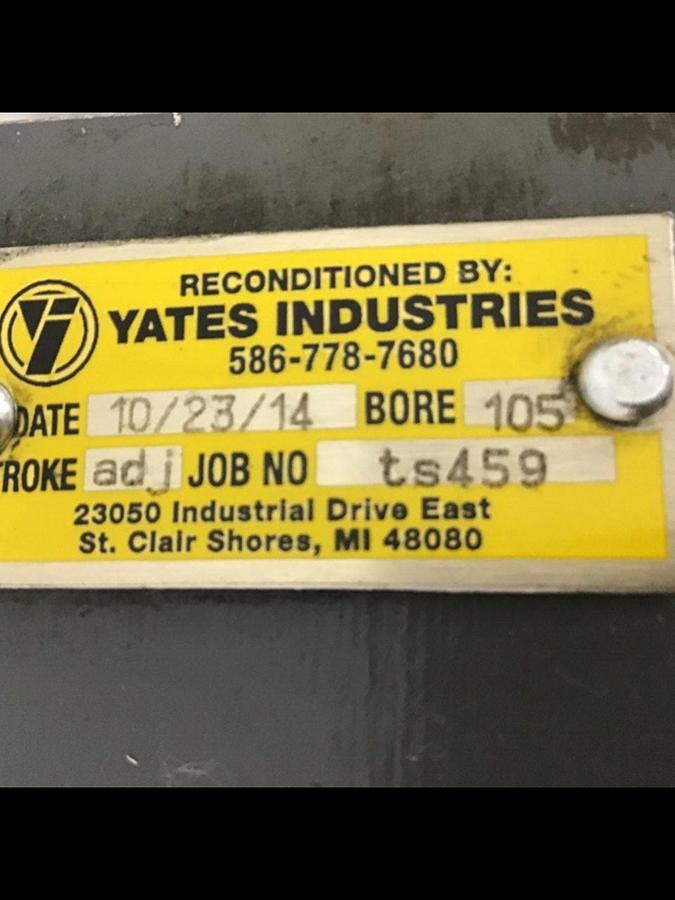 Used TSUDA Clamp Cylinder THC-FC140B-105X305 #142799