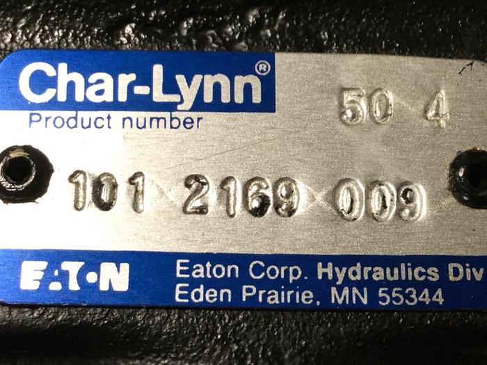 Used CHAR LYNN Die Height Hydraulic Motor 101 2169 009 Used