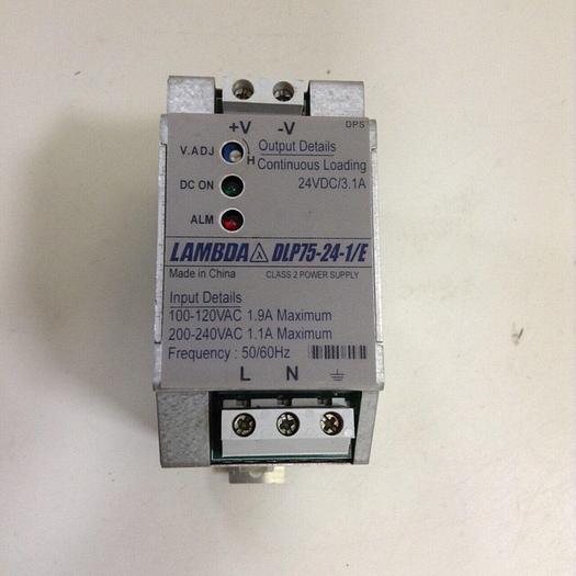 Used LAMBDA Power Supply DLP75-24-1/E #72080