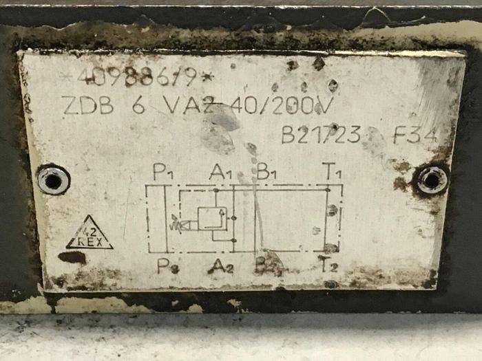 Used REXROTH Valve ZDB6VA240200V #140426
