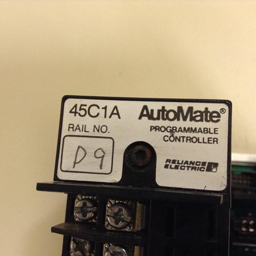 Used RELIANCE ELECTRIC Automate Digital I/O Rail 45C1A #71546