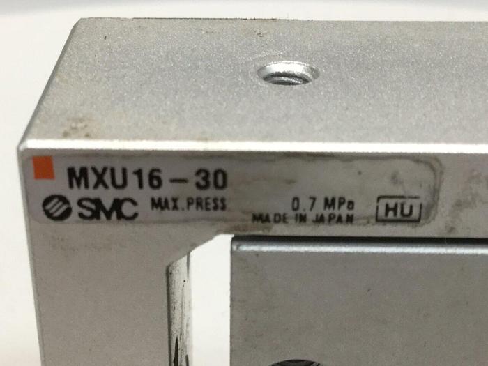 Used SMC Pneumatic Slide Cylinder MXU16-30 #107926