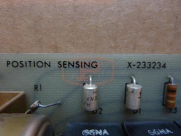 Used ALLEN BRADLEY Position Sensing Board X-233234 #27110