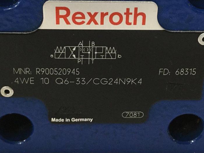 Used REXROTH Valve 4WE10Q633/CG24N9K4 #109482