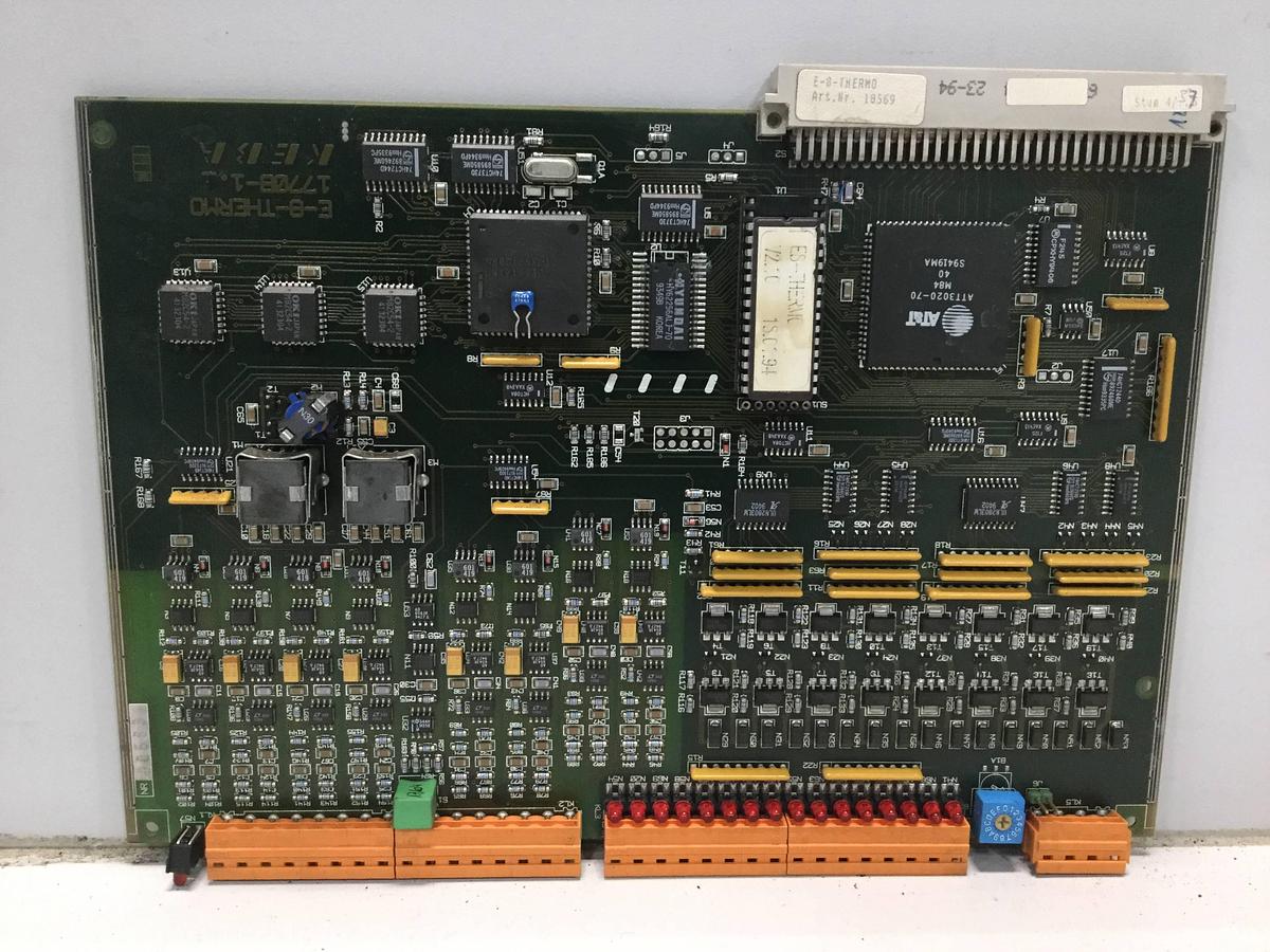 Used KEBA / Engel Circuit Board E-8-THERMO 1770B-1 #100659