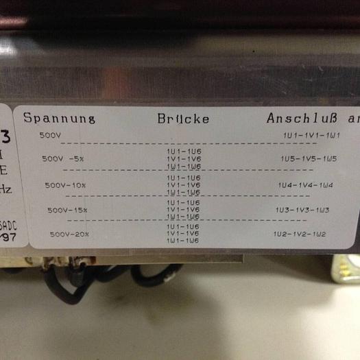 Used KWB Transformer 2055921 #86016