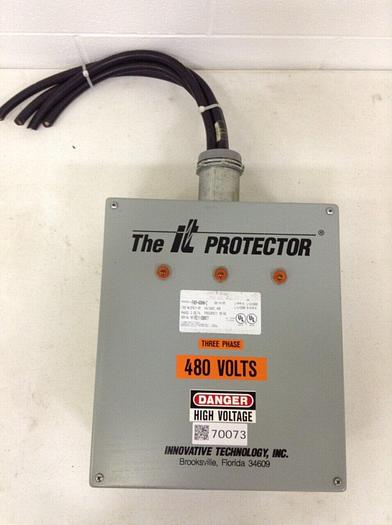 Used INNOVATIVE TECHNOLOGY INC Surge Protector FHDP-480NN-Z #70073