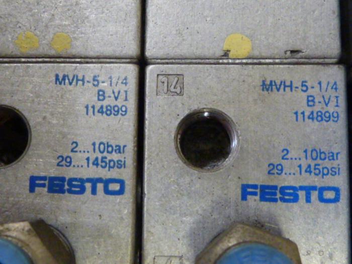 Used FESTO Control Block / Valve Terminal IFB8-02 #52865