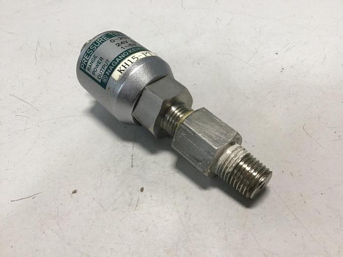 Used NAGANO Pressure Transmitter KH15-PT14-C-200-0.25 #126509