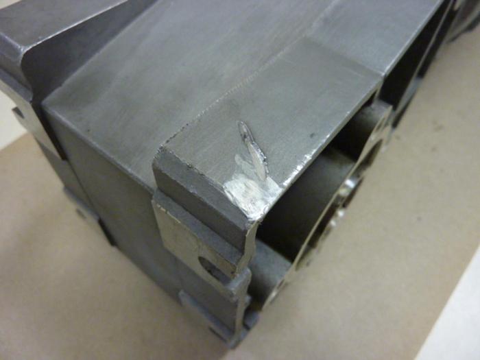 Used REXROTH Gear Reduction Motor 0.33/0.40 HP MDEMA2M071-12 USED