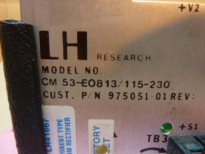 Used LH RESEARCH Power Supply CM 53-E0813 #37461
