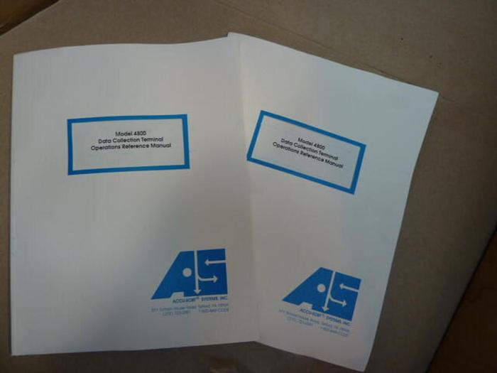 ACCU SORT Data Collection Terminal 4800 Used