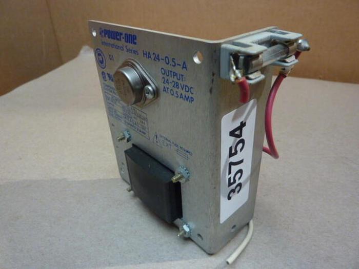 Used POWER ONE power supply HA24-0.5-A #35754