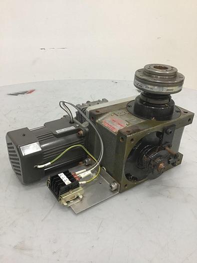 Used SANDEX Indexing Drive & Motor 6D04272R-LM3A1 Used