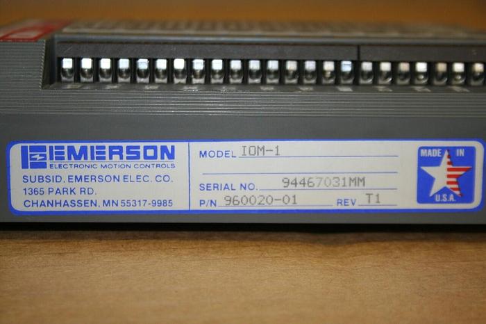 Used EMERSON Input / Output Expander IOM-1 Used