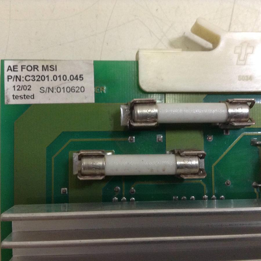 Used AMERICAN MSI Control Board C3201.010.045 Used