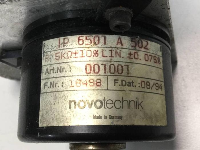 Used VAN DORN Clamp Rotary Transducer IP6501A502 301129 #99126