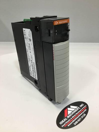 Used ALLEN BRADLEY Relay Output Module 1756-0W16I SER A #92688