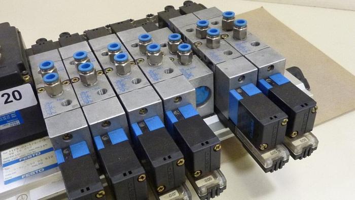 Used FESTO Control Block / Valve Terminal IFB8-02 #52720
