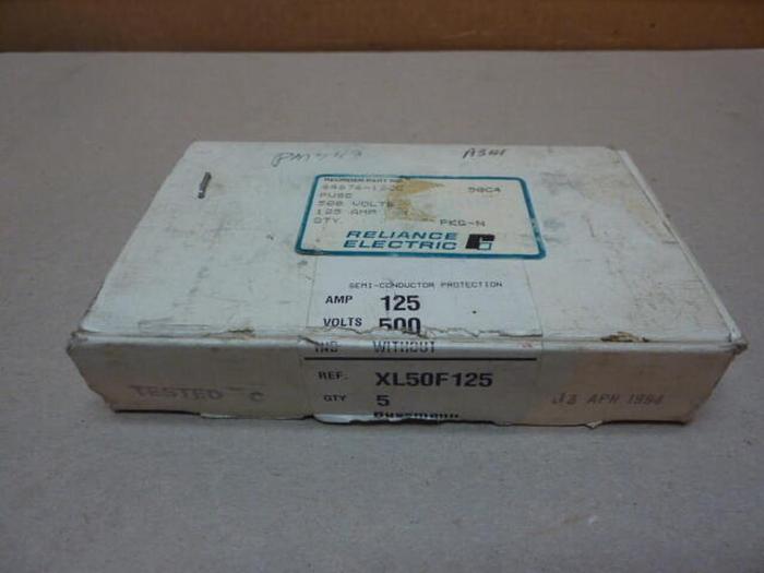BUSSMANN 125 Amp Fuse XL50F-125 #32611