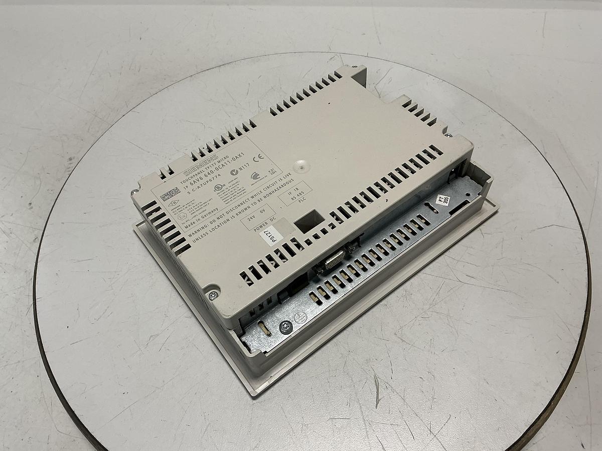 Used SIEMENS 6AV6 640-0CA11-0AX1