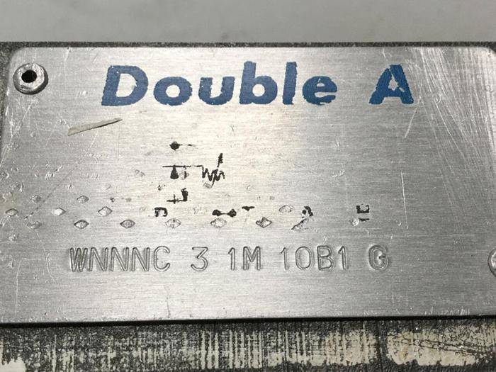 Used DOUBLE A Hydraulic Relief Valve WNNNC31M10B1G #110866
