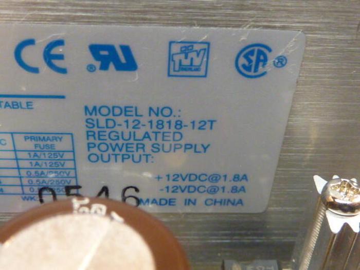 Used SOLA ELECTRIC Power Supply SLD-12-1818-12T #31437