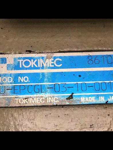 Used TOKIMEC Valve EPCG2-01-70-11 #133066