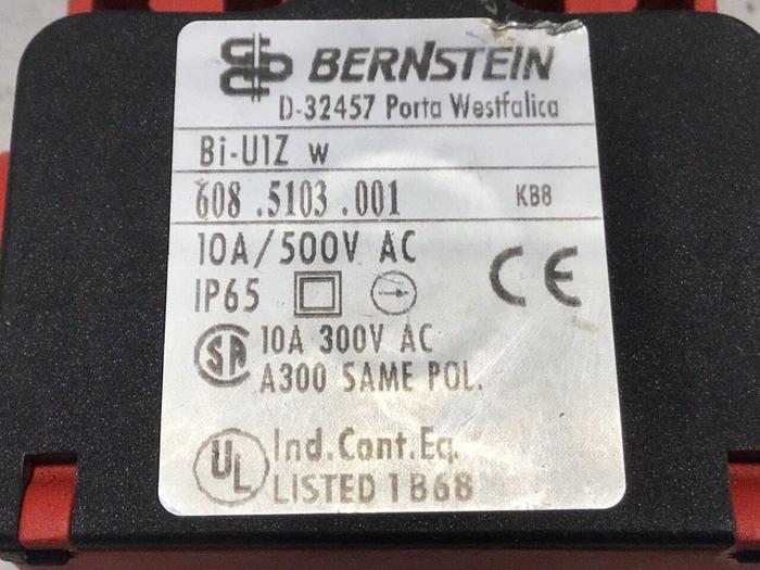 Used BERNSTEIN Limit Switch BI-U1Z #121217