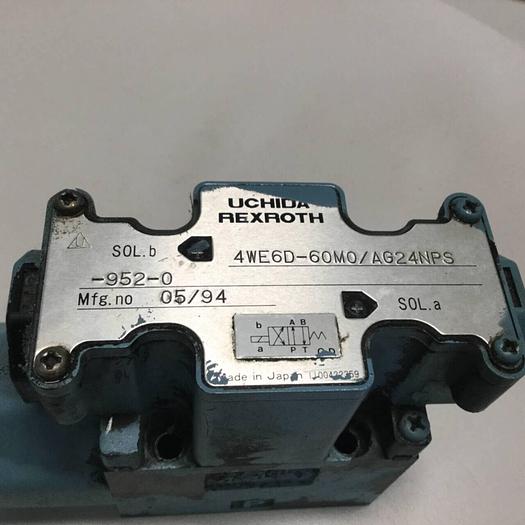 Used REXROTH Valve 4WE6D60M0/AG24NPS9520 #97518