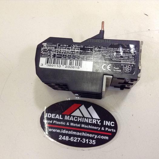 Used TELEMECANIQUE Overload Relay LD2D1316 #75632