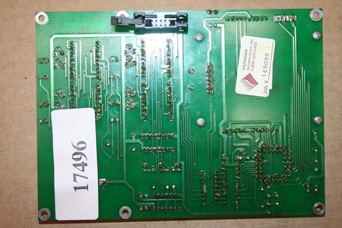 Used MOULD TEK Feed Control Board CAC-AGRFDR2-3-A-11/95 Used