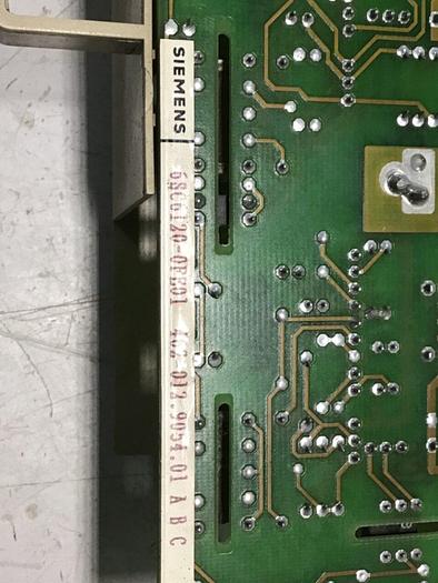 Used SIEMENS Simodrive Board 6SC6120-0FE01 #136786
