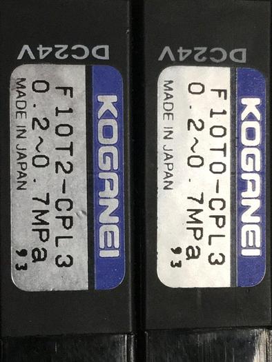 Used KOGANEI Manifold w/ Valves F10M10AJ #120938