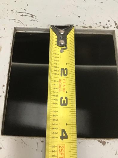 Used METAL FABRICATOR Hopper 9X9HOP #120298