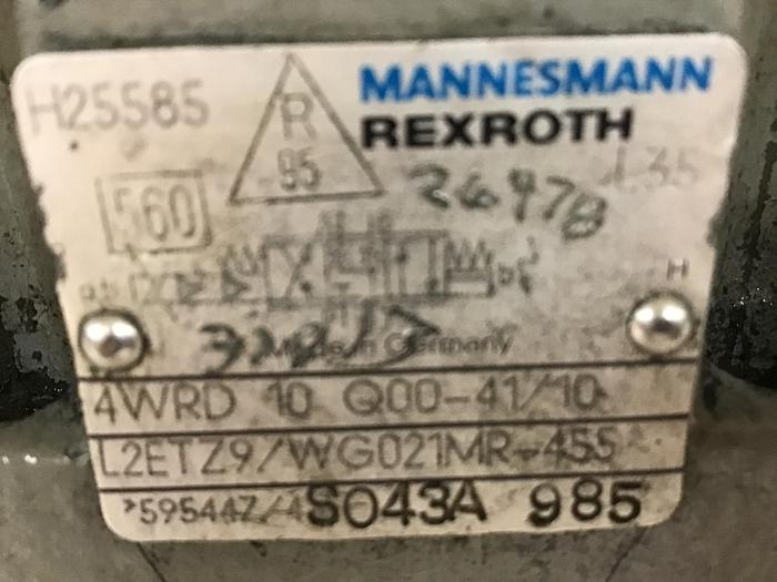 Used REXROTH Z4WE6E6821/AG24N9K4 Valve Used #140331