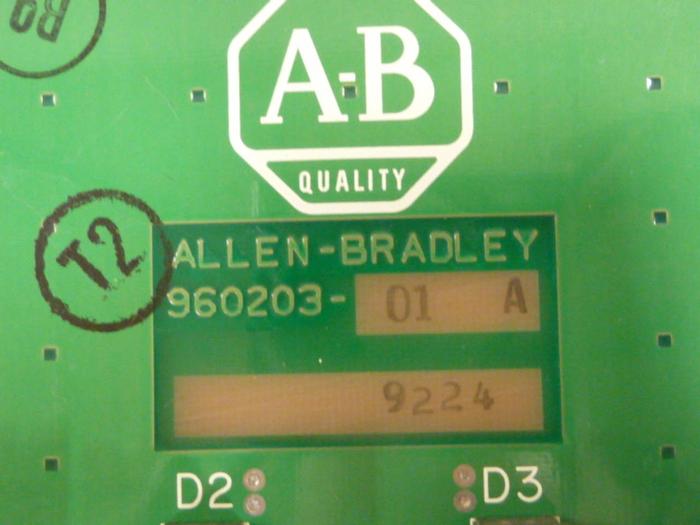 Used ALLEN BRADLEY Circuit Board 960203-01A #46959