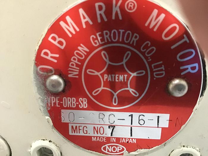 Used NIPPON Orbmark Motor 60-2RC-16-I-N Used #142414