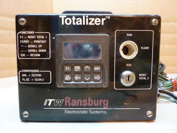 Used ITW RANSBURG Totalizer T0T5002-01 #40992