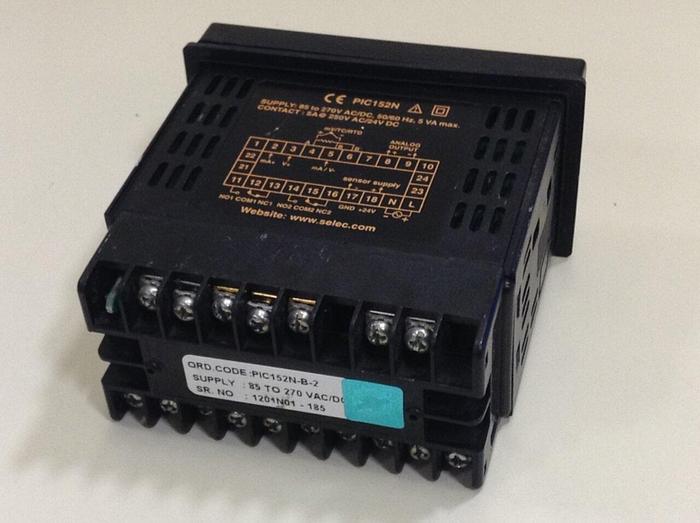 Used SELEC Temperature Controller PIC152N #86285