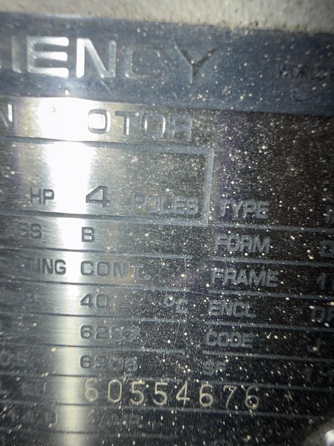 Used CONAIR WORTEX 5 HP Grinder Granulator JC-5 Used