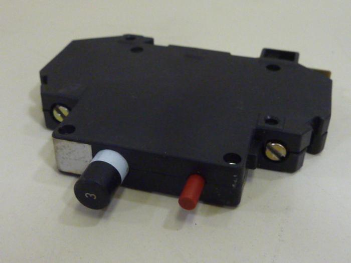 Used SQUARE D 3 Amp Circuit Breaker 9080-GCB30 #64317