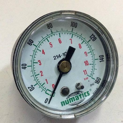 Used NUMATICS Pressure Gauge 214-103 #83842