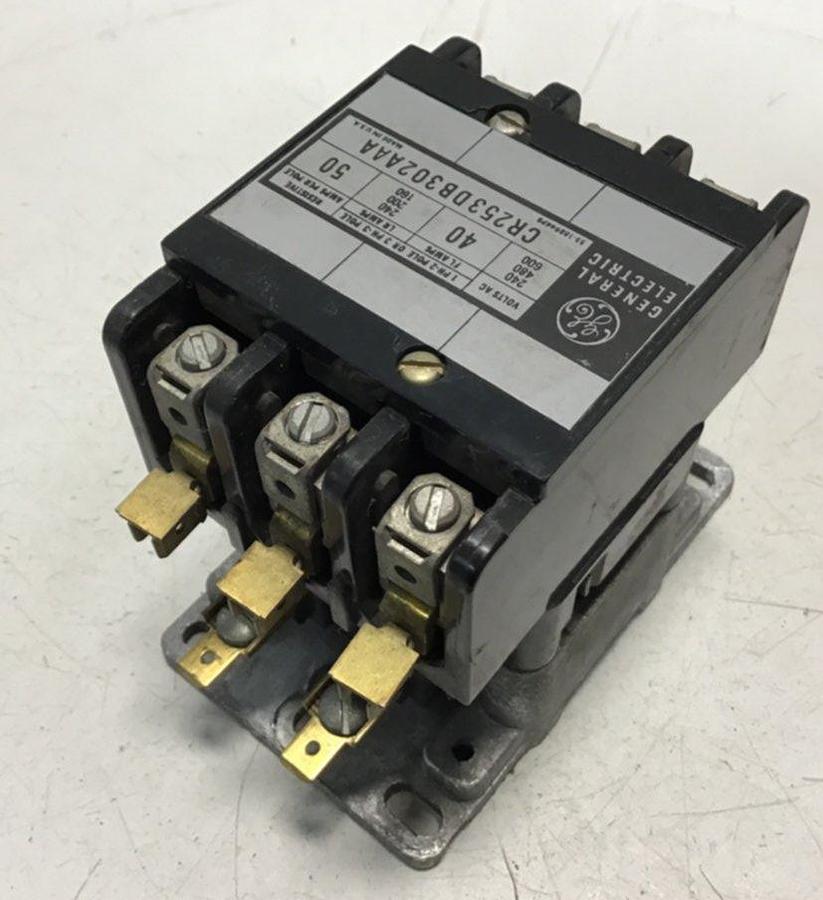 Used GENERAL ELECTRIC / GE Contactor CR253DB302AAA USED