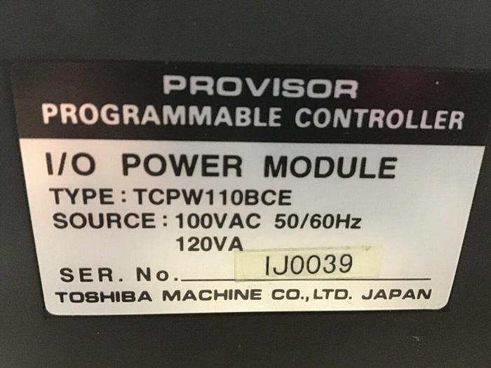 Used TOSHIBA I/O Power Module TCPW110BCE #141243