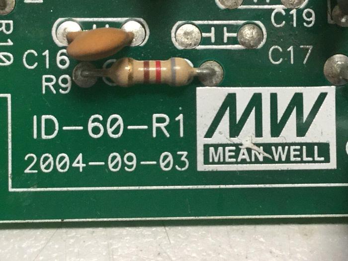 Used MEAN WELL Circuit Board ID-60-R1 #106247