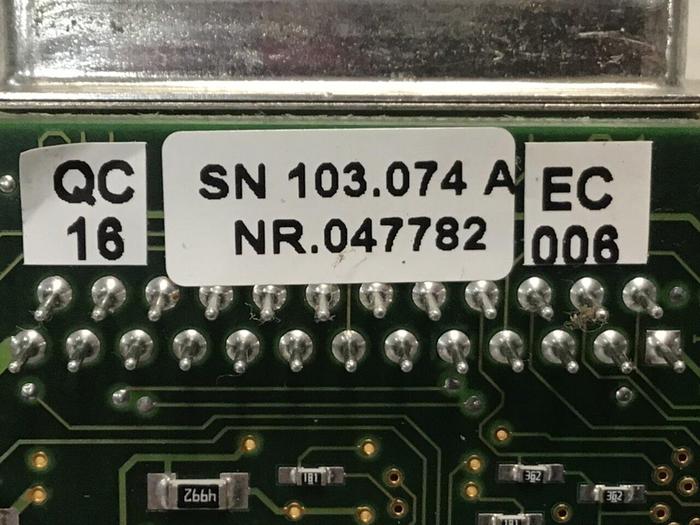 Used ARBURG Circuit Board 596 #125126