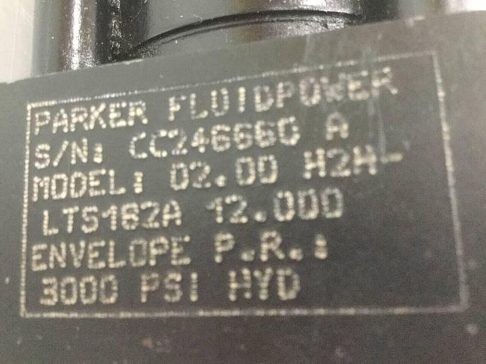 Used PARKER Injection Sled Cylinder 02.00 H2HLTS182A 12.000 USED